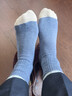 美标（MEIBIAO）100%纯棉袜子男中筒秋冬10A抗菌防臭抗起球防螨加厚款真新疆棉袜 实拍图