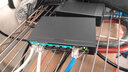 磊科（netcore）S8P 8口百兆6口供电POE交换机 监控摄像头分离器 非网管网络交换器 AI智能企业级分离器 实拍图
