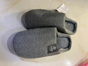 洁丽雅棉拖鞋女秋冬季室内家居防滑保暖拖鞋厚底毛毛女士家用男棉鞋外穿 浅灰 40-41 (适合39-40码) 实拍图