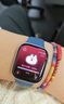 Apple/苹果 Watch Series 10 智能手表GPS款46毫米玫瑰金色铝金属表壳淡桃粉色运动型表带M/L MX2A3CH/B 实拍图
