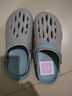 回力洞洞洞鞋男夏季2025新款防滑厚底男士包头凉拖鞋沙滩户外穿男款凉鞋 灰色 43 (43-44) 实拍图