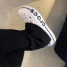 卡骆驰crocs洞洞鞋贝雅卡骆班轻便耐磨一脚蹬休闲鞋|205089 白/深蓝-126 39 (240mm) 实拍图