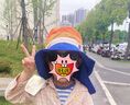 kocotreekk树儿童防晒帽大檐护颈宝宝遮阳帽男童女童防紫外线渔夫帽子夏季 实拍图