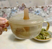 COOKSS婴儿辅食碗新生儿注水碗宝宝喝汤吸管碗米粉米糊喂水碗儿童餐具 实拍图