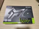 影驰 GeForce RTX 5070 Ti 金属大师 黑金版 OC 16GB GDDR7 DLSS 4 电竞游戏设计剪辑AI电脑显卡 实拍图