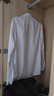 红豆（Hodo）长袖衬衫男莫代尔舒适弹力控温休闲衬衫白衬衫衬衣男 实拍图