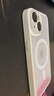 KEKLLE【肤感磁吸】适用iPhone14手机壳苹果14保护套磁吸无线充电磨砂防摔镜头全包软边保护套 象牙白 实拍图