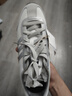 adidas「冰淇淋T头鞋」VS JOG 2.0薄底运动鞋男女阿迪达斯轻运动   晶白/金属银/灰色   40 实拍图