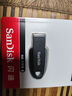 闪迪（SanDisk）64GB USB3.2 U盘 CZ550黑色 安全加密 数据恢复 学习办公电脑车载 小巧便携 高速大容量优盘 实拍图