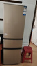 Haier海尔冰箱三开门小型家用大容量智能节能风冷无霜/直冷净味保鲜三门电冰箱一新等级能效小冰箱 219升三开门节能行业爆款冰箱 实拍图