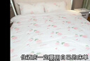 无印良品三件套旅行一次性床单被套罩枕套酒店床上用品单人款-小碎花 实拍图