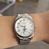 浪琴（LONGINES）瑞士手表 名匠系列自动机械男表四针月相防水男士手表 送男友礼物 L2.909.4.78.6银盘数字40MM 实拍图