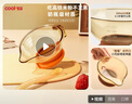 COOKSS婴儿辅食碗新生儿研磨碗喂水宝宝吃米粉米糊餐具碗勺套装带盖 实拍图