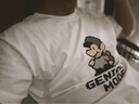 GENIOLAMODE短袖T恤男2025新款纯棉卡通印花t恤宽松休闲舒适百搭男士五分袖 实拍图