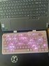 珂芝（KZZI）K75lite炫彩版机械键盘有线蓝牙无线2.4G三模gasket结构82键75配列PBT键帽RGB背光樱花粉樱粉轴V2 实拍图