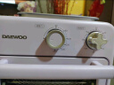 大宇（DAEWOO）空气炸烤箱 家用空气炸锅烤箱一体机 多功能10L热风循环免翻面迷你电烤箱 KX05紫色 实拍图
