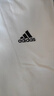 adidas情侣休闲纯棉上衣圆领短袖T恤男女夏季阿迪达斯官方轻运动 米白 M 实拍图