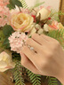 周百福【1000+门店】S925银戒指女求婚结婚订婚对戒送女友纪念生日礼物 【银戒指】*免费刻字+写贺卡-纪念日生日送闺蜜老婆 实拍图