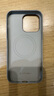 森淳 MagSafe超细纤维布纹内置磁吸适用iPhone17手机壳法兰绒磨砂苹果全包金属高端轻奢新款防摔保护套 银空灰-强磁 苹果14Promax 实拍图