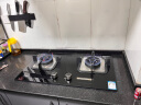 林内（Rinnai）【鲸吨吨】天燃气灶【家电国家补贴20%】5kW大火力双眼猛火灶具家用嵌入式钢化玻璃一级能效 2E07M 实拍图
