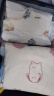 猫人（MiiOW）【防螨抗菌纯棉】女士睡衣女带胸垫可爱印花套头米白M 实拍图