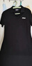 FILA 斐乐官方女子针织连衣裙时尚修身POLO领短袖裙子 正黑色-BK XL (175) 92A 实拍图