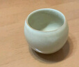 真迹汝窑品茗杯开片可养主人杯大容量陶瓷杯单杯米黄茶杯功夫茶具配件 米黄汝窑反口杯 实拍图