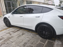 适用特斯拉modely19寸轮毂盖新款直边轮毂特斯拉太阳神款轮毂盖 老款Y 光面哑黑4个+黑T标+对称款 实拍图