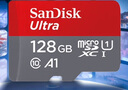 闪迪（SanDisk）128GB TF（MicroSD）内存卡 A1 U1 C10 至尊高速移动版存储卡 读速140MB/s 手机平板游戏机内存卡 实拍图