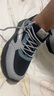 361°运动鞋女冬季革面厚底增高休闲通勤老爹跑步鞋子女682446727-3 实拍图