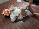上宝麦夏款儿童连体睡衣兰精莫代尔薄款长袖男女童家居服 奶油杏 110码 实拍图