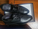 奥康官方男鞋 圆头系带英伦商务正装皮鞋真皮舒适德比鞋大码工作鞋 黑色 1243111090 42 260mm 实拍图