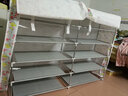 亚思特 简易鞋架鞋柜多层双排布艺防尘鞋架子钢管加粗组装防尘经济型 温馨小花【长120宽30高108cm】 实拍图