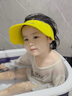 马博士婴儿洗头帽宝宝加厚可调节护眼护耳洗发浴帽0-8岁儿童洗头帽 【EVA款】黄色熊猫洗头帽 实拍图
