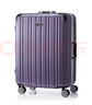 美旅行李箱26英寸时尚铝框拉杆箱超轻万向轮旅行箱深紫色TV3密码箱 实拍图