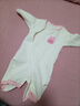 贝瑞加（Babyprints）宝宝连体衣冬季夹棉婴儿衣服加厚保暖爬服内衣柔软哈衣 小兔80 实拍图