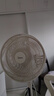 美的（Midea）【劲风酷爽】七叶轻音柔风电风扇家用遥控落地扇台式桌面小型风扇大风力节能立式摇头电扇 SAH30BK 实拍图