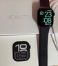 Apple Watch Series 10 智能手表42毫米亮黑色铝金属表壳黑色运动型表带M/L【蜂窝款】MWXN3CH/B 实拍图
