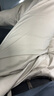 七匹狼休闲裤男天丝抗菌弹力裤子夏季商务直筒长裤通勤男裤【四季款】 701(卡其色)-冰感天丝抗菌 30 76A 实拍图