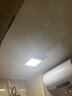 SHLQLED浴霸LED灯板风暖面板灯 中间照明光源替换配件平板灯 通用 268*268mm16w  白光 实拍图