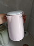 美的（Midea）电热水壶家用电水壶烧水壶 双层防烫 0涂层食品级304不锈钢 1500W快速沸腾 1.7L大容量 HJ1705 实拍图