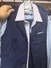 罗蒙儿童西装男童礼服花童马甲套装主持人婚礼钢琴毕业表演 黑色  120 实拍图