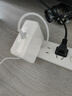 天际流【3C认证】苹果电脑充电器双type-c数据线MacBook AirPro笔记本电源线iPadiPhone16适配器快充PD 苹果白【国家3C认证｜全系通用】 60W苹果电脑充电器【T型直头】 实拍图