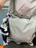 牧高笛（MOBIGARDEN）风影28L登山包 户外露营徒步大容量背负双肩包 NX23664018 晨雾白 实拍图