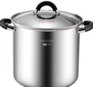美厨（maxcook）汤锅304不锈钢 复底高汤锅24cm 燃气炉电磁炉通用 MCH-24 实拍图