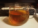 富光花茶杯 男女士茶水分离杯子 双层办公泡茶玻璃杯带把高硼硅水杯 实拍图