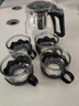 【京东物流】茶壶套装整套茶具大容量玻璃茶杯带滤网耐高温泡茶具 1000ML一壶+四杯套装 实拍图