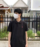 Levi's李维斯情侣同款美式复古潮流休闲商务宽松翻领短袖polo衫 黑色0005 S 实拍图