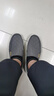 天美意男鞋舒适懒人软底帆布鞋一脚蹬男休闲布鞋 灰色 42 实拍图
