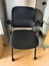 得力（deli）KF265会议培训椅 靠背办公电脑椅 多功能折叠收纳椅 扶手翻折 实拍图